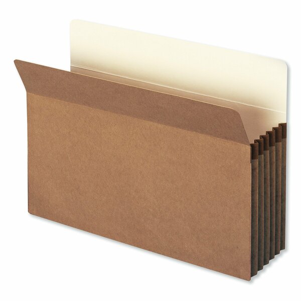 Smead Pocket Folder, 5.25", Manila/Redrope, PK50 74810